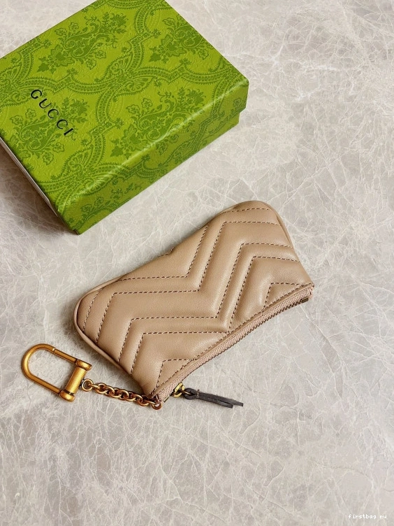 First bag ru GG Gucci key matelassé case Marmont 0802